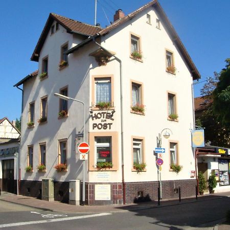 Hotel Zur Post Schwanheim Frankfurt am Main Exteriör bild