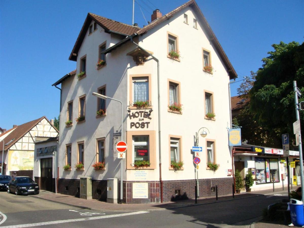 Hotel Zur Post Schwanheim Frankfurt am Main Exteriör bild